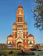 Cathedral of Saint John the Evangelist entrance- Lafayette, Louisiana