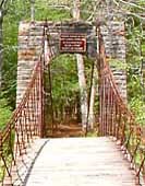Swinging Bridge - Tishomingo State Park, Mississippi