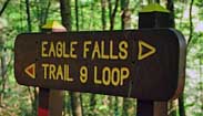 Trail #9 Sign - Cumberland Falls Park, Kentucky