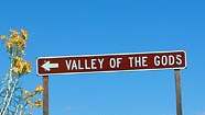Valley of the Gods Entrance Sign