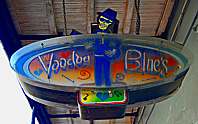 Bourbon Street Voodoo Blues Sign