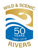 Wild and Scenic Rivers Act Logo - 50th Anniversary