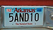 Walton Truck License Plate