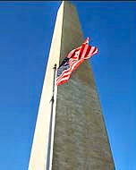 Washington Monument and Old Glory