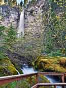 Watson Falls - Umpqua Scenic Byway, Oregon