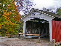 West Union Bridge 1876 - Parke County, Indiana