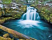 Whitehorse Falls - Highway of Waterfalls, Oregon