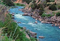 Wind River Rapids - Wind River Canyon - WY