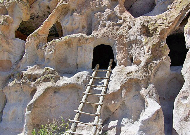 Cliff Dwellings - Bandelier National Monument, Los Alamos, New Mexico