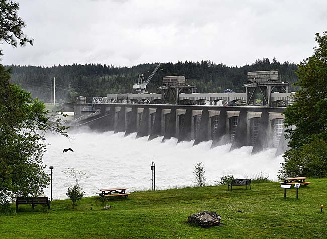 Bonneville Lock and Dam - Bonneville, Oregon