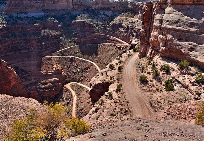 Shafer Trail -  San Juan County, Utah