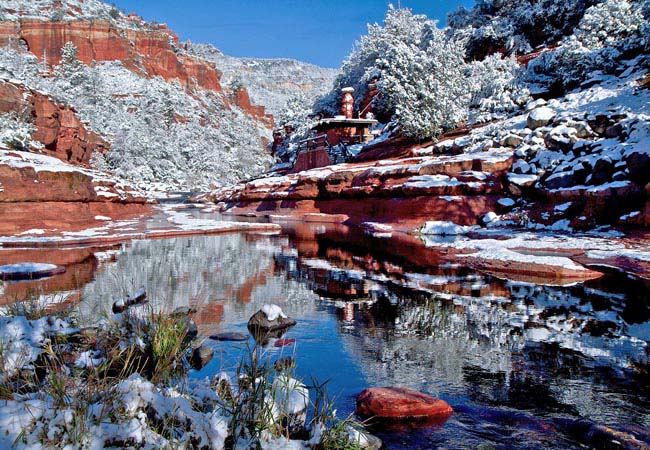 Oak Creek Canyon at Slide Rock State Park - Sedona, Arizona