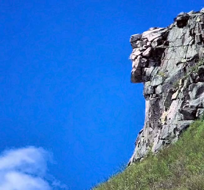 Old Man in the Mountain - Franconia, New Hampshire