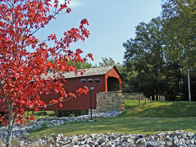 Mary's River Covered Bridge- Chester, Illinois