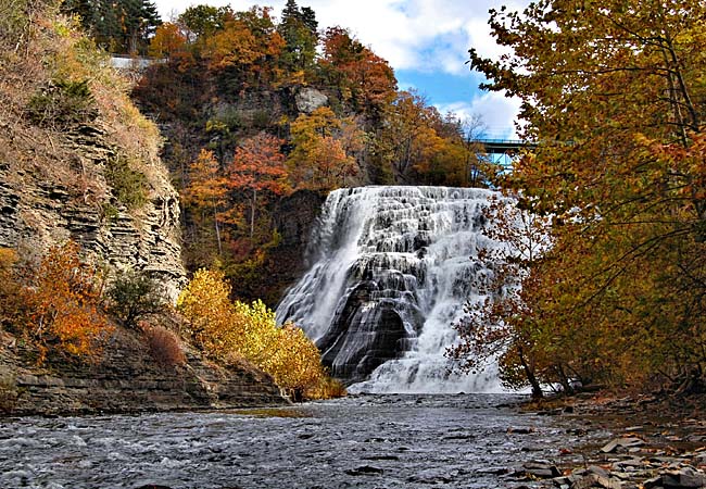 Ithaca Falls - Ithaca, New York