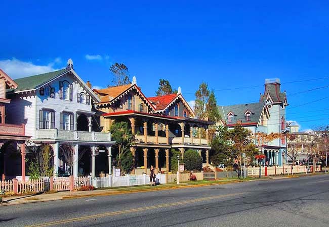 Gurney Street Painted Ladies - Cape May, New Jersey