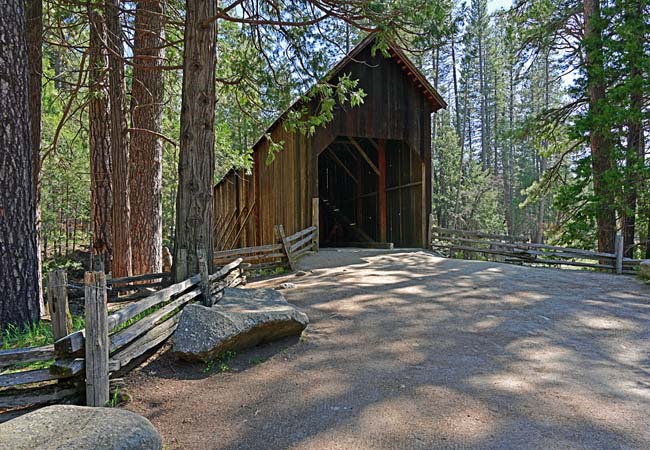 Wawona Covered Bridge - Wawona, California