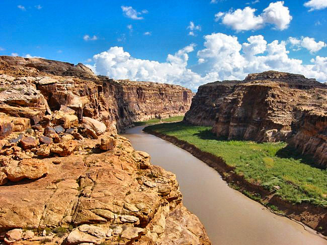 Colorado River at Hites Crossing - Hite, Utah