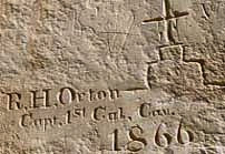 R.H. Orton Inscription - New Mexico