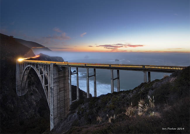 Bixby Creek Bridge - Big Sur Scenic Byway, California