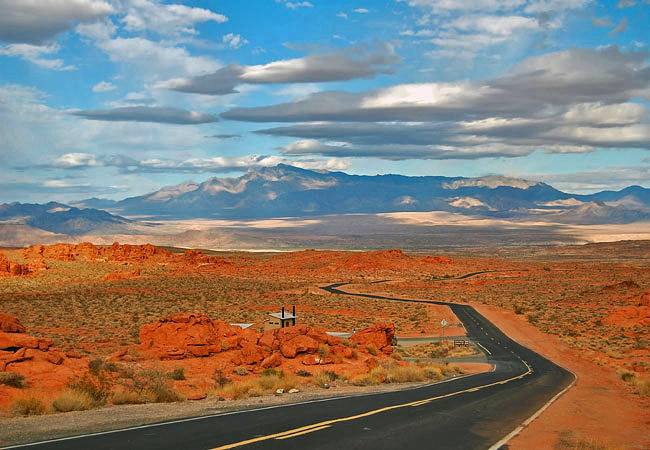 Valley of Fire Highway - East Entrance, Valley of Fire State Park, Nevada