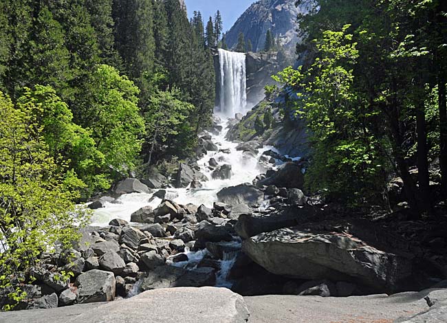 Vernal Fall - Yosemite National Park, El Portal, California