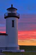 Sundown at Admiralty Head Lighthouse