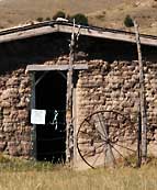 Sod House Doorway - Ash Hollow State Park, Nebraska