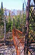 Baptism River Footbridge - Tettegouche State Park, Silver Bay, MN