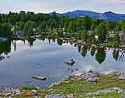 Alpine Lake- Beartooth Pass, Wyoming