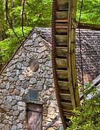 Old Mill and Waterwheel - Rome, Georgia