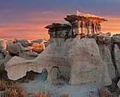 Rock Formations - Bisti Badlands