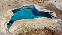 Blue Star Spring - Yellowstone National Park, Wyoming