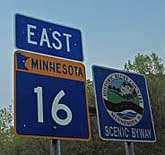 Bluff Country Byway Signage