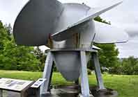 Turbine Display - Bonneville Lock and Dam, Bonneville, Oregon