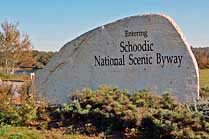 Schoodic Peninsula Byway Sign