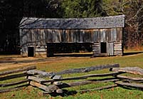 Cades Cove Barn - Cades Cove, Great Smoky Mountains National Park, TN