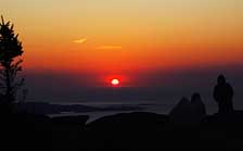 Sunrise from Cadillac Mountain - Acadia National Park, Maine