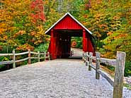 Head on view - Campbell's Covered Bridge Historic Site, South Carolina