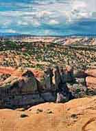 Canyon view from the Hogback - UT 12, Boulder, Utah