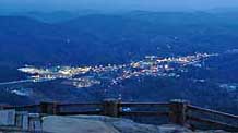 City Lights of Clayton - Black Rock Mountain, Georgia