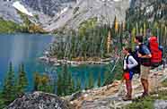 Colchuck Lake Hikers