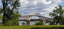 Old Crown Point Bridge - demolished in 2009