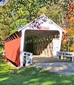 Cutler-Donahoe Covered Bridge - Winterset City Park, Iowa