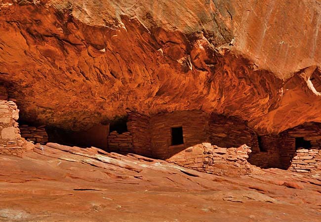 House on Fire - The Bears Ears NM, Blanding, Utah