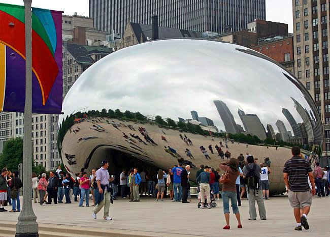 Cloud Gate - The Bean, Millennium Park - Chicago, Illinois