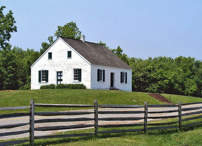 Dunker Church - Antietam National Battlefield, Sharpsburg, Maryland