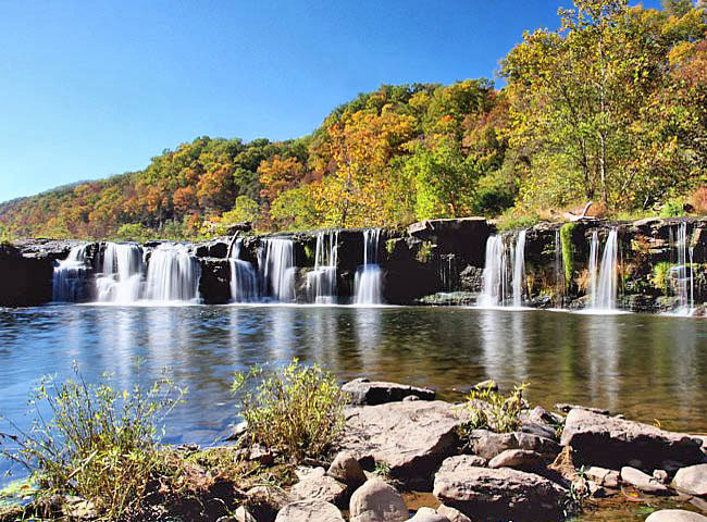 Sandstone Falls - New River Gorge National River, West Virginia