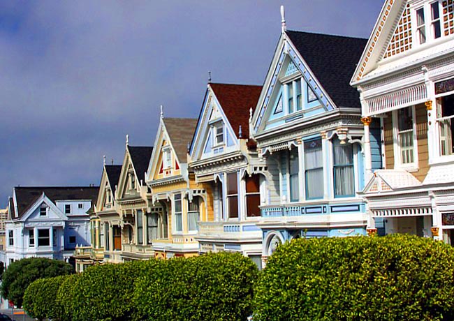 Painted Ladies - San Francisco, California