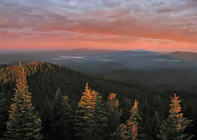 Bald Mountain Lookout - St. Joe National Forest, Idaho